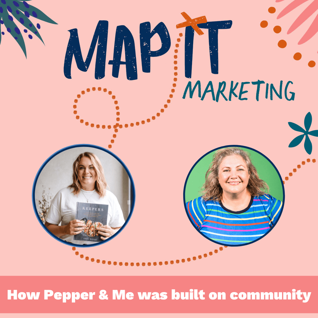 Episode Twenty - How Pepper & Me was built on community - with Cherie Metcalfe